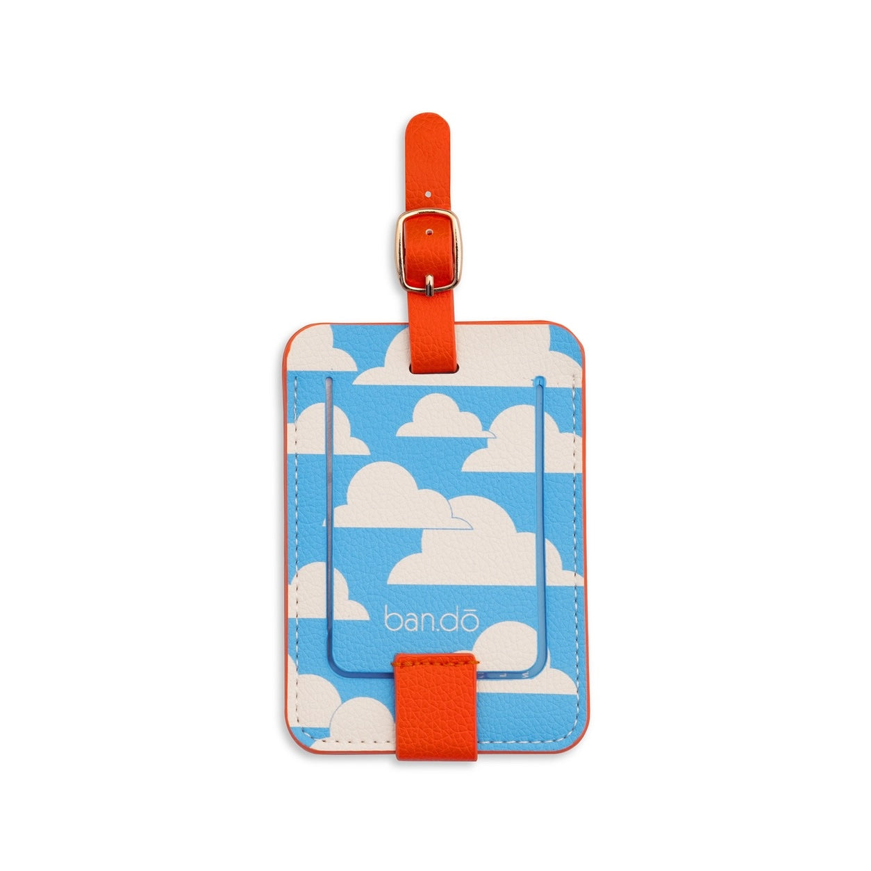 i'd rather be flying luggage tag