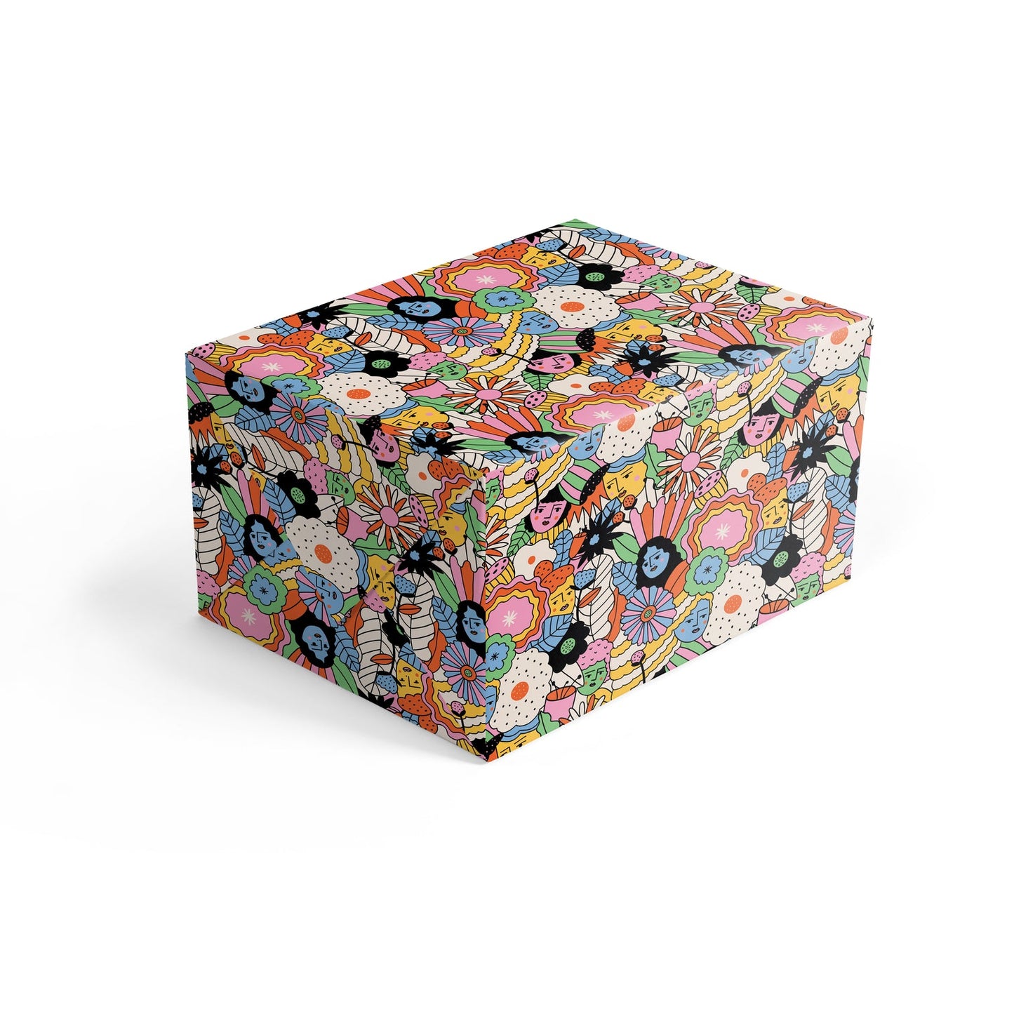 mellow petals gift wrap