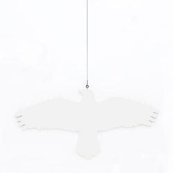 ihanna krummi bird hanger (white)