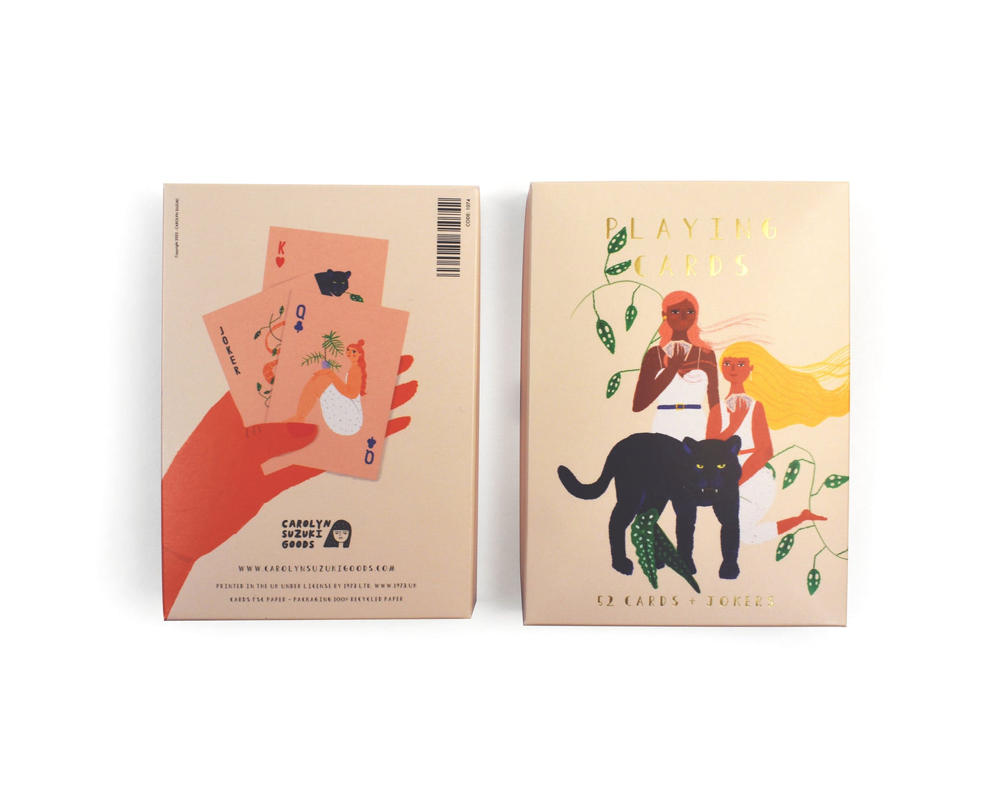 house plants playing cards