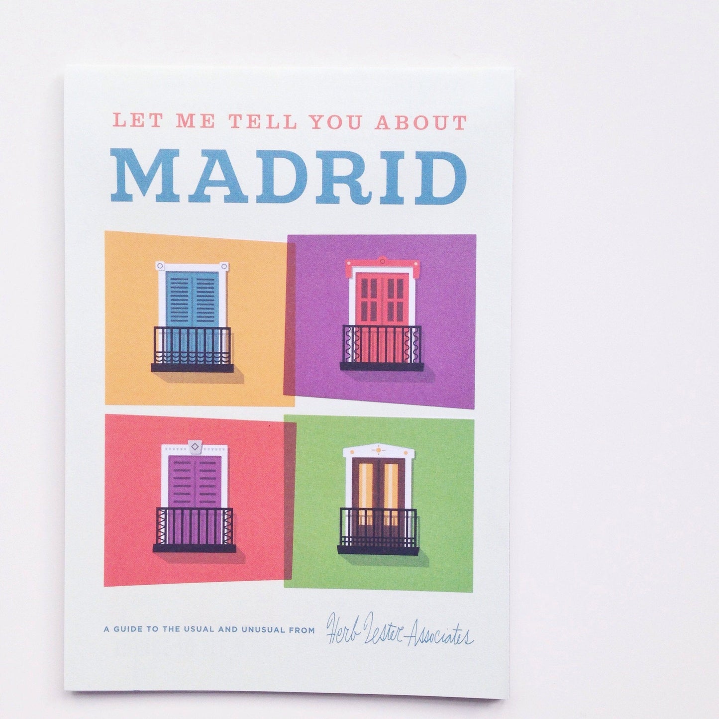 'let me tell you about madrid' mini travel guide Violet and Percy