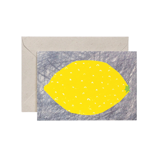 the lemon card