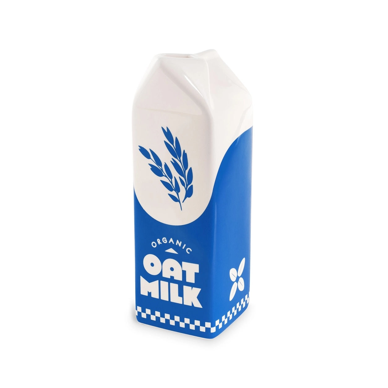 oat milk vase