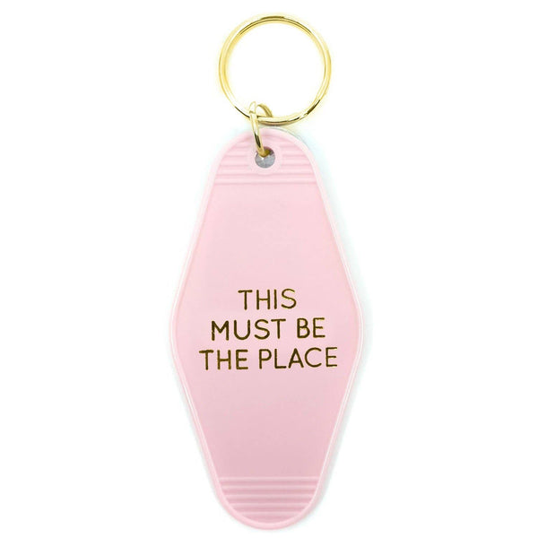 'this must be the place' keyring