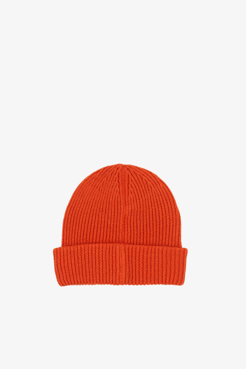 coral beanie