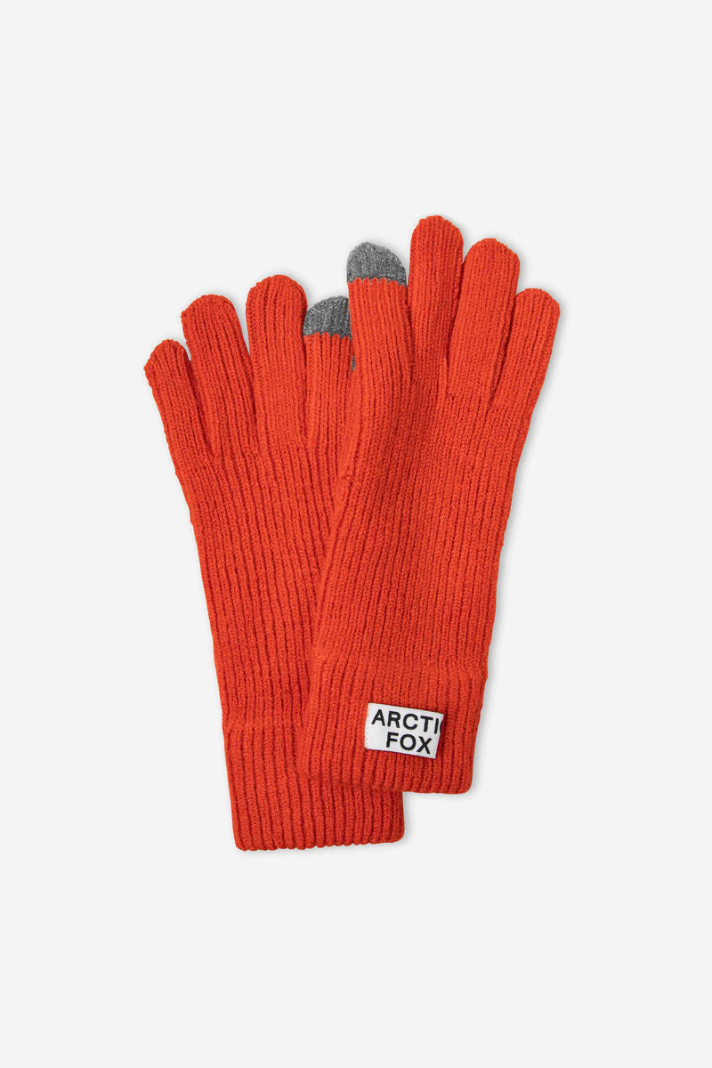 coral gloves