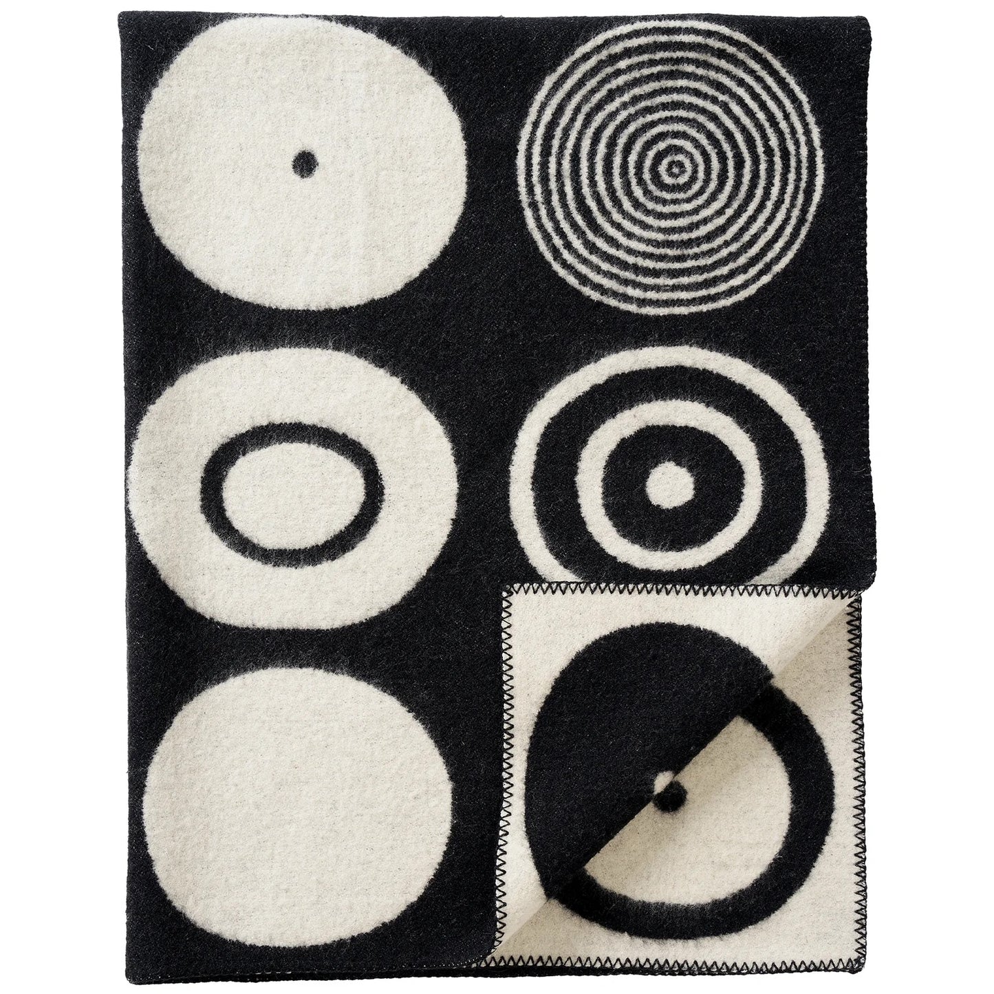 candy black lambswool blanket