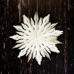 vela paper snowflake decoration