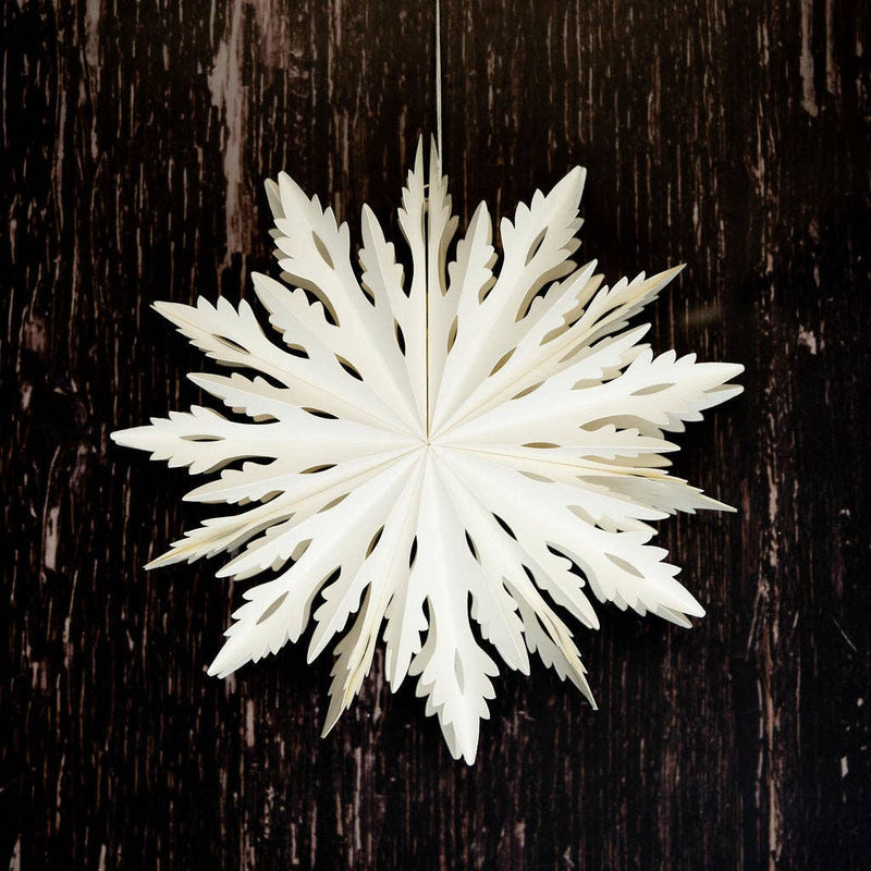 vela paper snowflake decoration