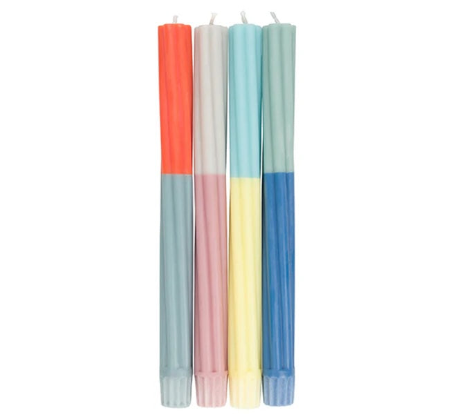 twisted two tone candles (4)