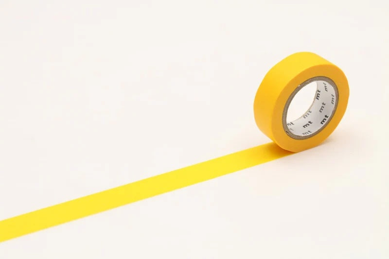 mt washi tape - basic yellow