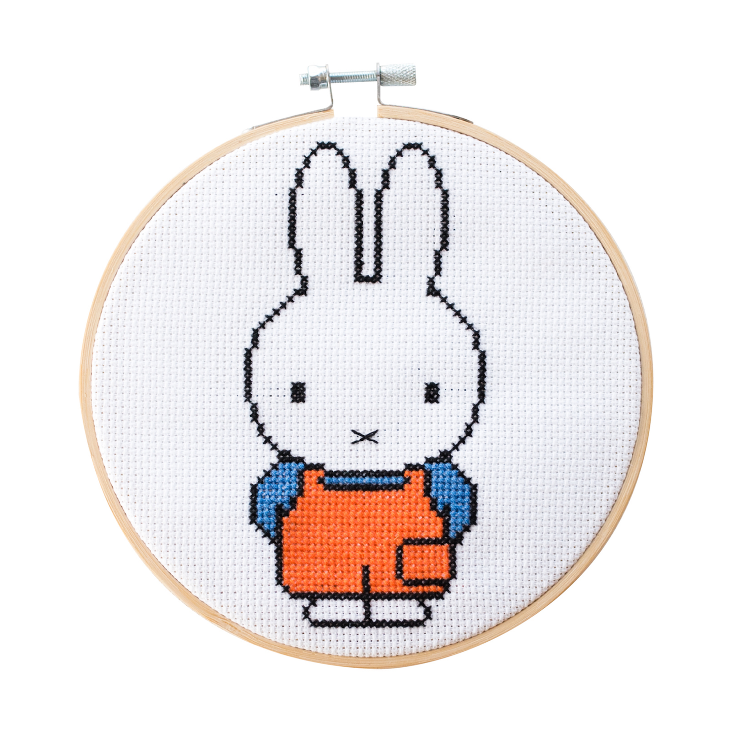 miffy dungaree cross stitch kit