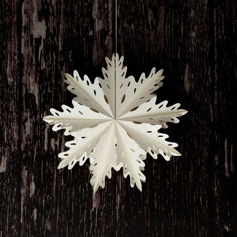 bellflower paper snowflake decoration