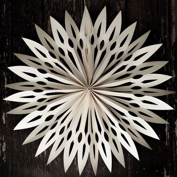 celandine paper snowflake decoration