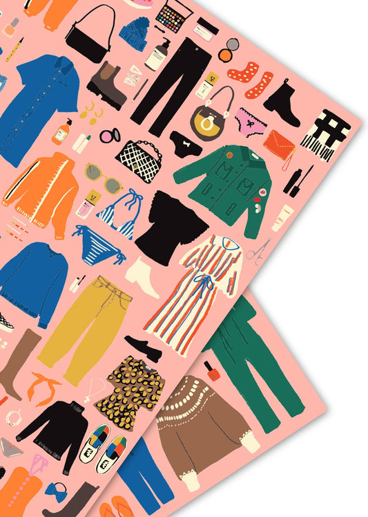 fashionista gift wrap