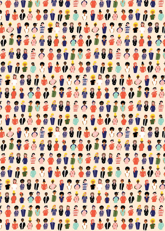 friends gift wrap