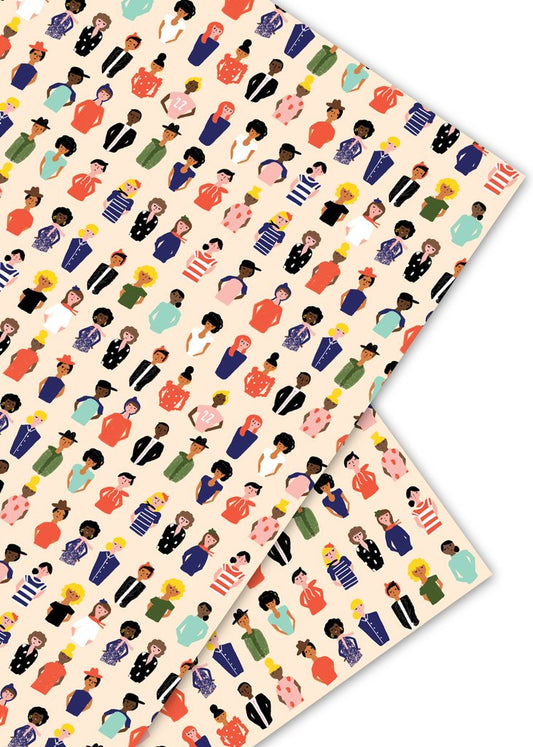 friends gift wrap