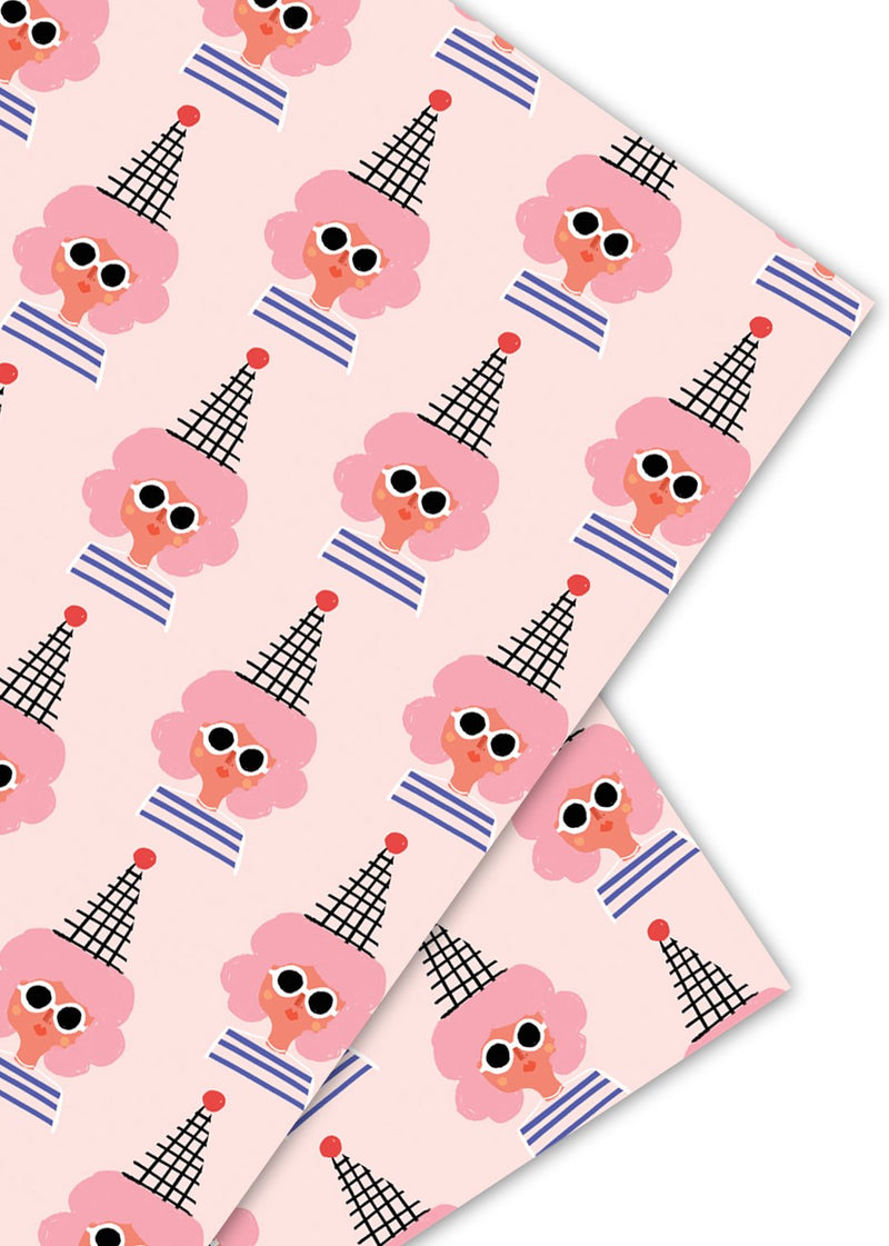party girl gift wrap