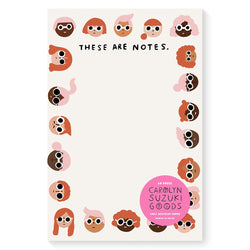 faces notepad
