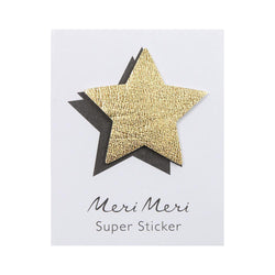 star leatherette sticker
