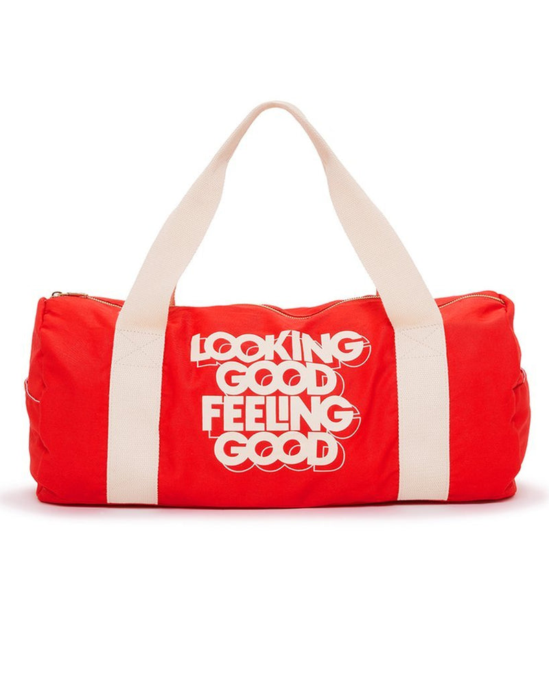 'looking good' gym bag