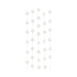 white star garland (medium)
