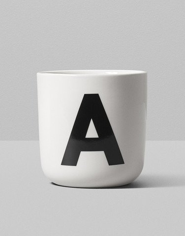 playtype alphabet mugs (various)