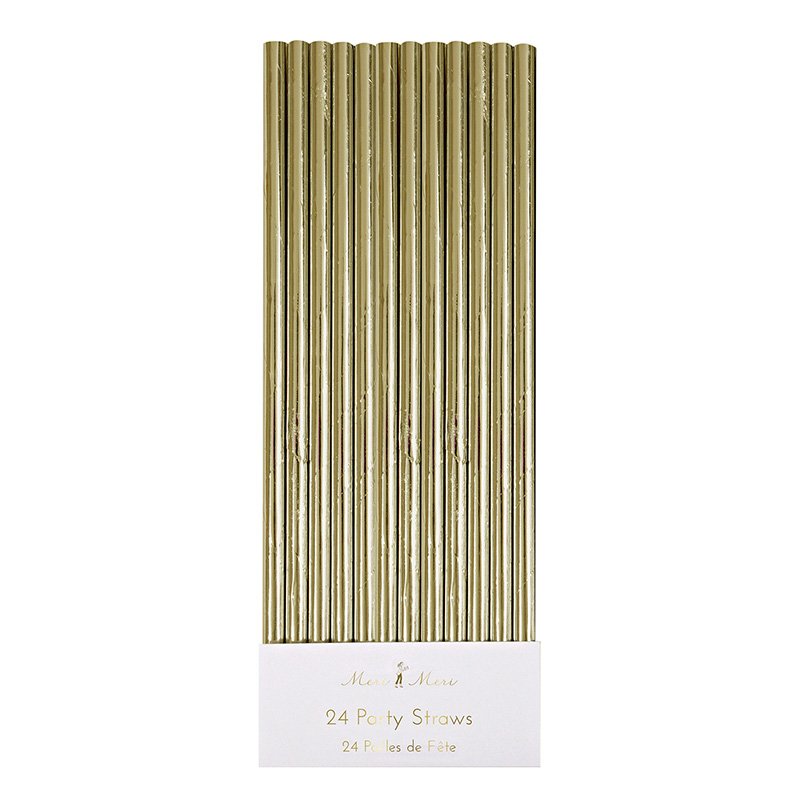 gold foil straws (24)