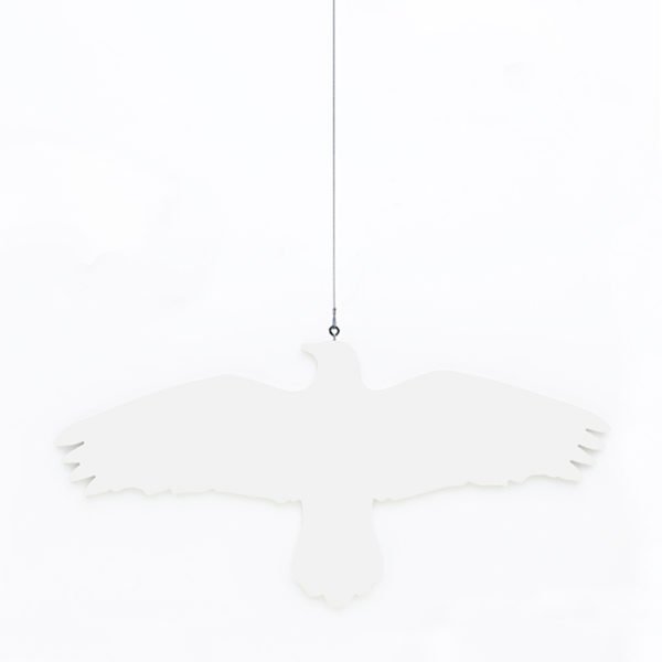 ihanna krummi bird hanger (white)