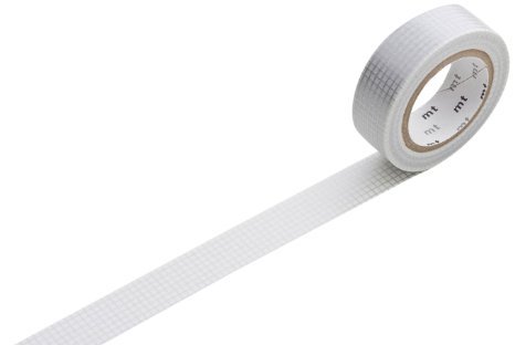 'hougan' silver mt washi tape