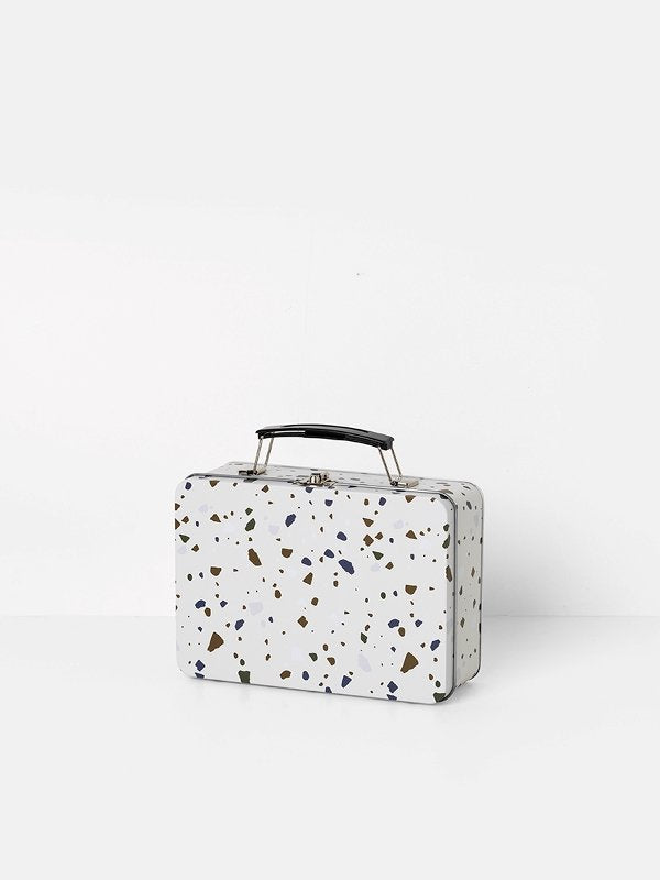 terrazzo lunch box (grey)