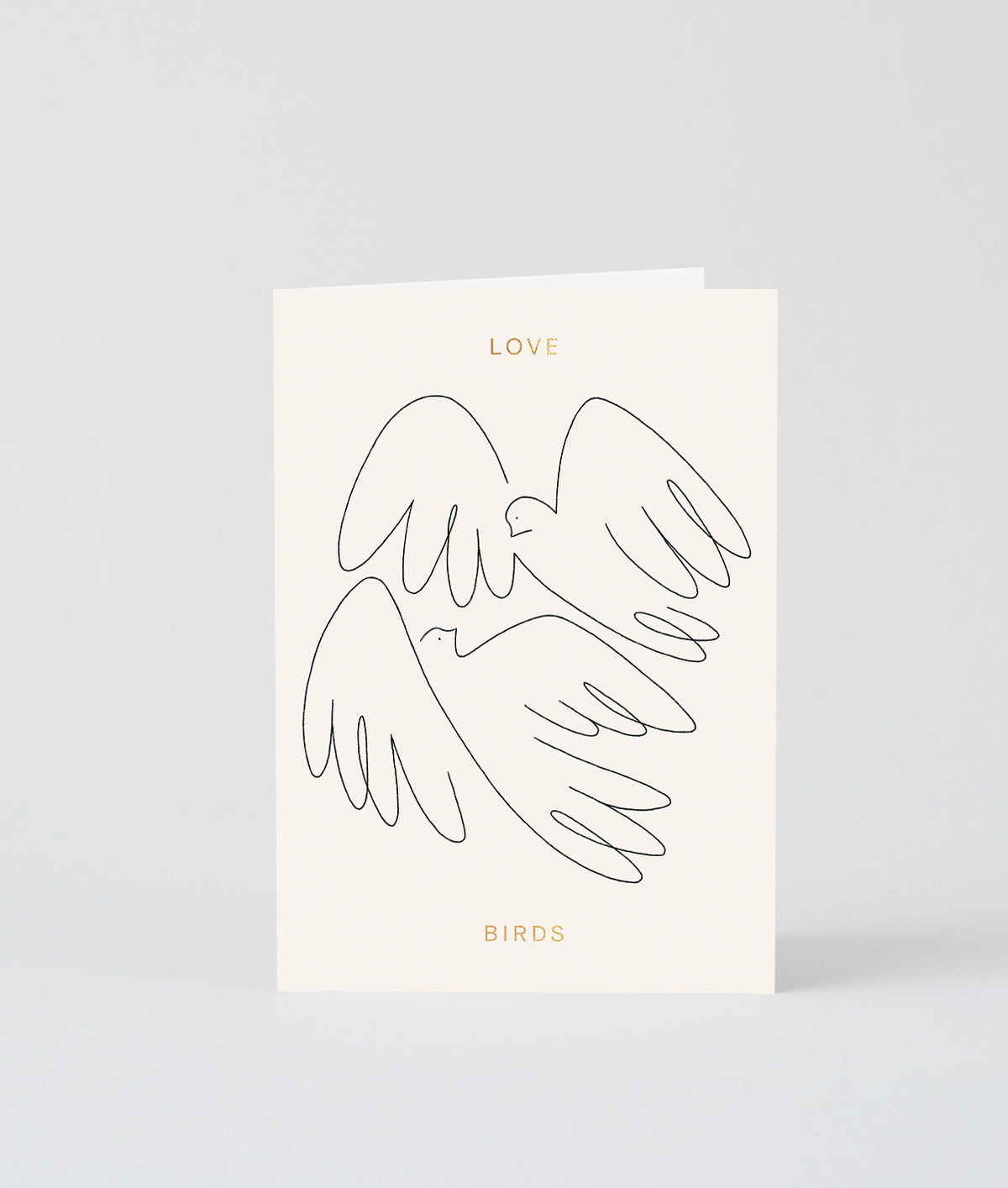 love birds card