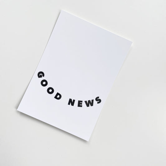 good news postcard