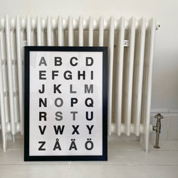 almost alphabet poster