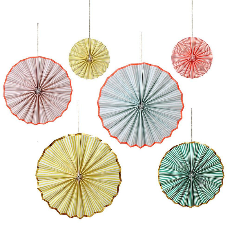 stripe pinwheel decorations