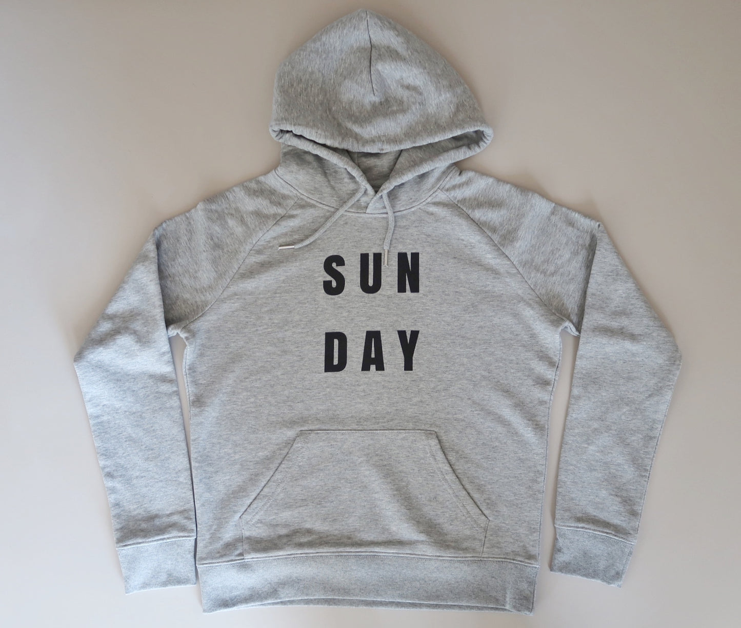 sun day hoodie (grey)