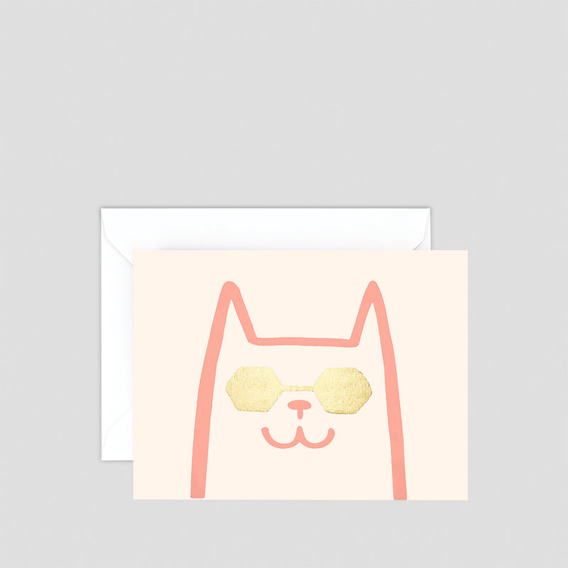 cat shades card