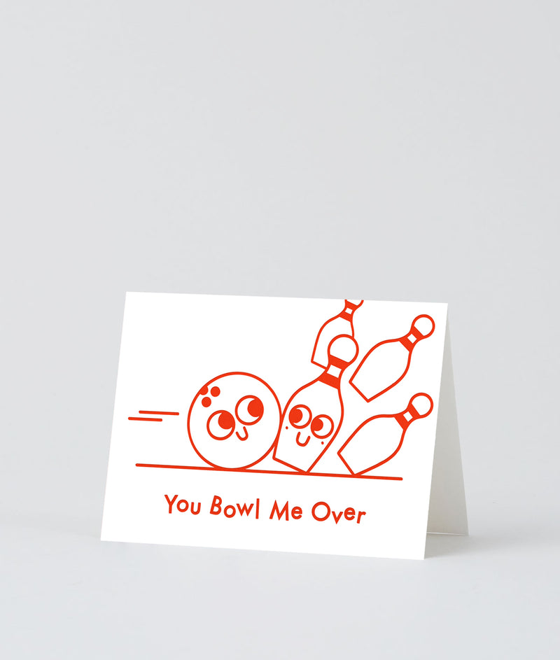 you bowl me over card
