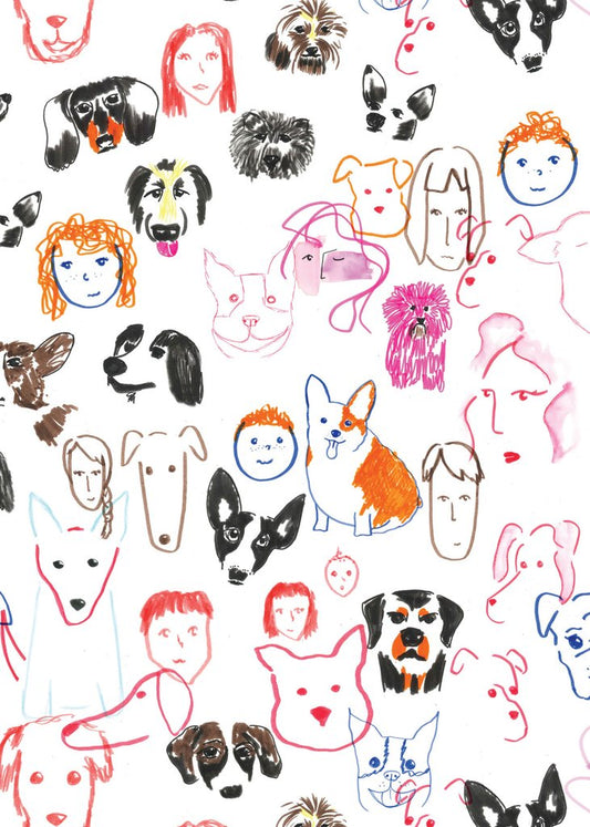 family portrait gift wrap