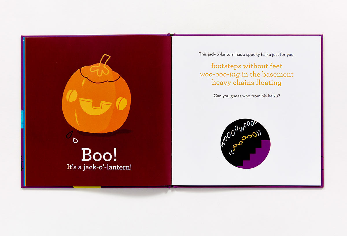 'boo! haiku' book for children