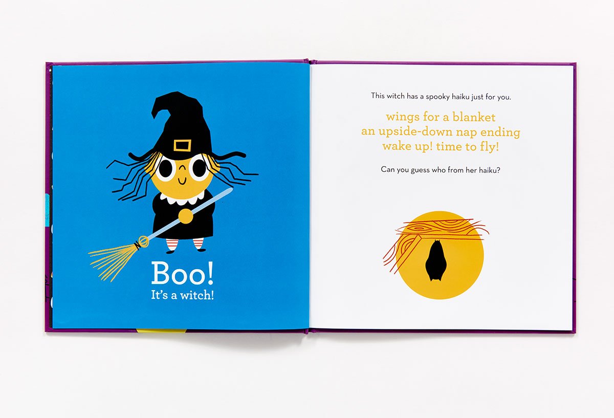 'boo! haiku' book for children