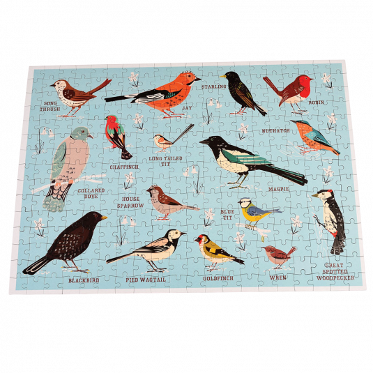 garden birds jigsaw puzzle