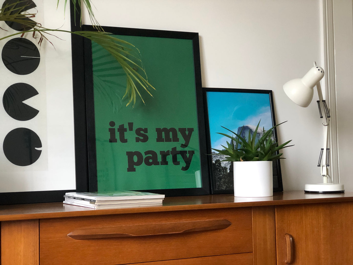 it’s my party poster