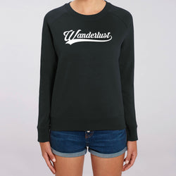 wanderlust sweatshirt (black)