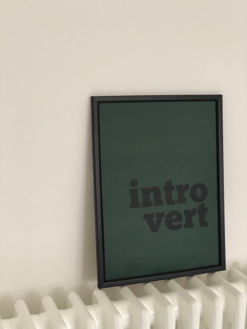 introvert poster