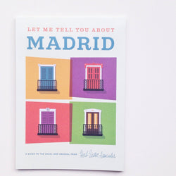 'let me tell you about madrid' mini travel guide Violet and Percy 