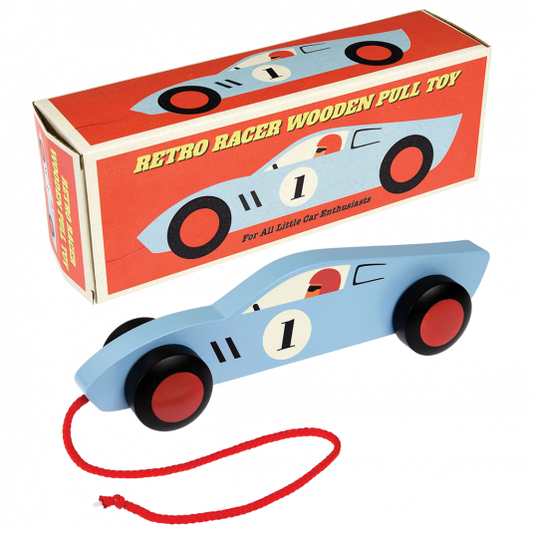 retro racer pull toy