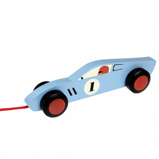 retro racer pull toy