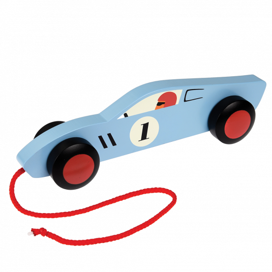 retro racer pull toy