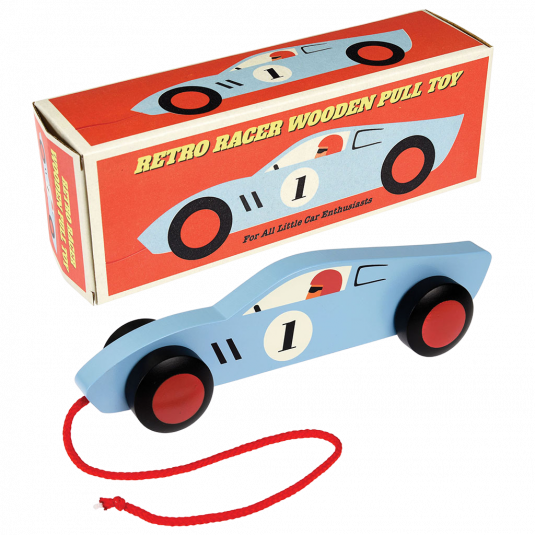 retro racer pull toy